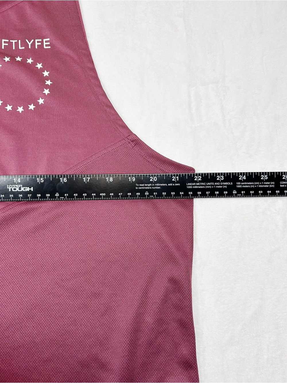 Lyftlyfe 3 Panel Cut Sleeve Tank, Lot of 2, Blue and Maroon, Large - Picture 4 of 10